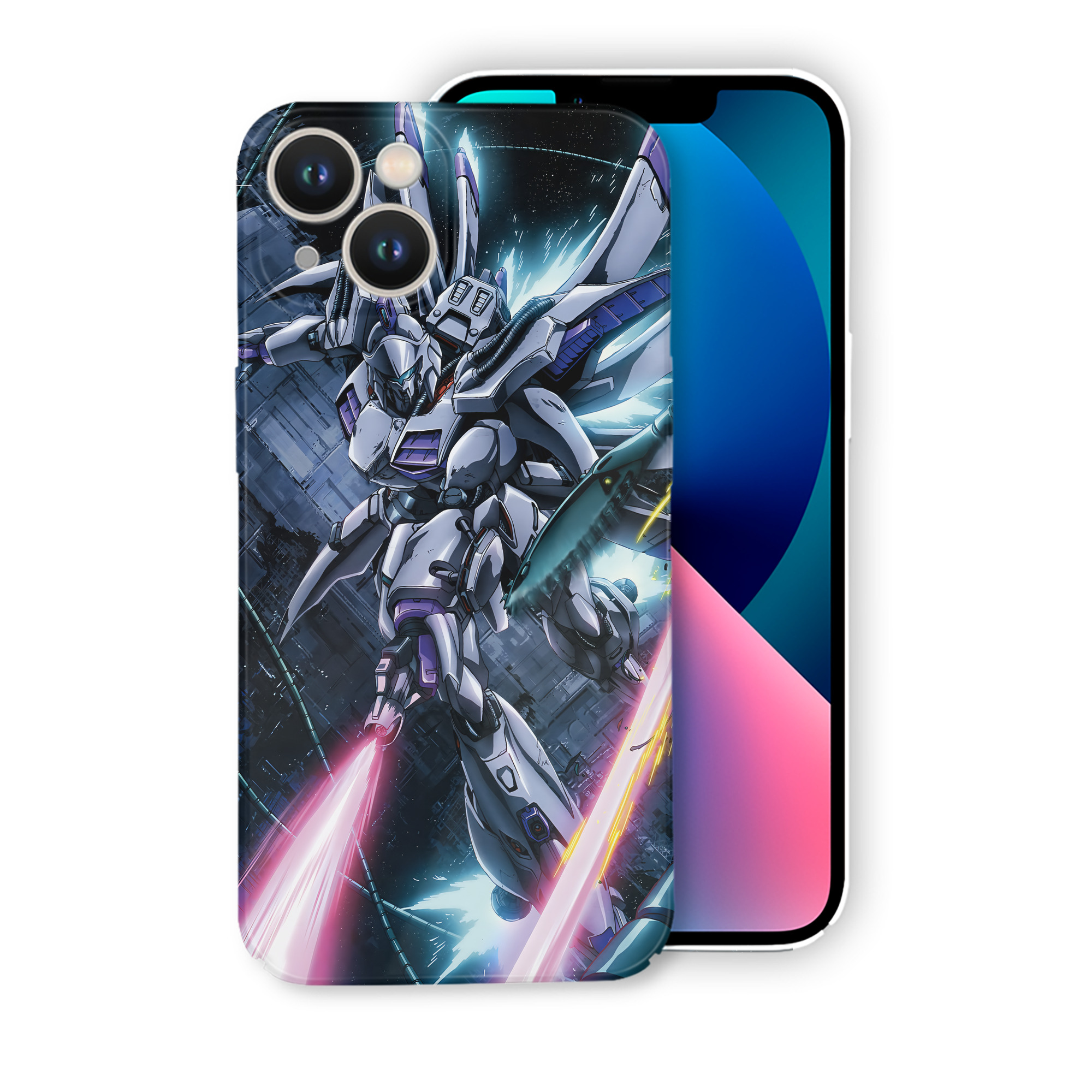 （画像用） 機動戦士ガンダム Mobile Suit Gundam 【iPhone 14シリーズ対応】ハードケース